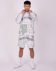Sweat à Capuche avec motif "bandana"