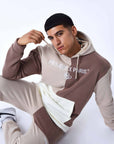 Sweat à Capuche tricolore en maille
