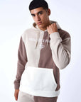 Sweat à Capuche tricolore en maille