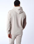 Sweat à Capuche tricolore en maille