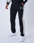 Pantalon bicolore à empiecement