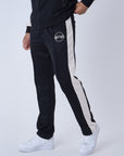 Pantalon bicolore à empiecement