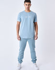 T-shirt a bandes élastiques