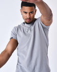 T-shirt avec bande contrastée logotée