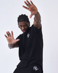 T-shirt uni texturé