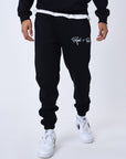 Bas de jogging Ceinture élastique tricoter logoté