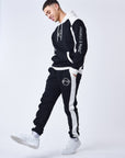 Bas de jogging bicolore