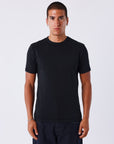 T-shirt manches courtes destroy