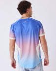 T-shirt manches courtes dégradé