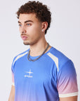 T-shirt manches courtes dégradé