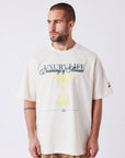 T-shirt homme imprimé et brodé motif Champion