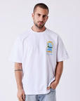 T-shirt manches courtes Monaco Illustration