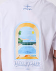 T-shirt manches courtes Monaco Illustration