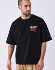 T-shirt manches courtes imprimé cerises