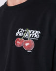 T-shirt manches courtes imprimé cerises