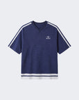 T-shirt en maille à col V