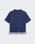 T-shirt en maille à col V