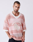 T-shirt en maille ajourée