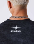 T-shirt manches longues effet Vintage