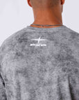 T-shirt manches longues effet Vintage