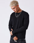 T-shirt manches longues destroy