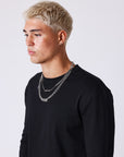 T-shirt manches longues destroy
