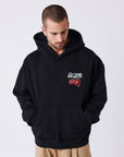 Sweat à capuche imprimé cerises