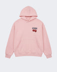 Sweat à capuche imprimé cerises