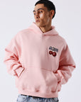 Sweat à capuche imprimé cerises