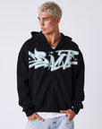 Sweat zippé à capuche Flare
