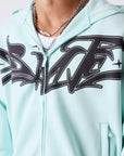 Sweat zippé à capuche Flare