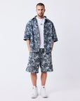 Chemise manches courtes Green Rush