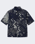 Chemise manches courtes pixel