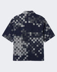 Chemise manches courtes pixel