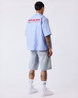 Bermuda homme en denim délavé