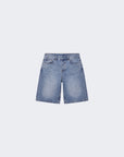 Denim short oversize