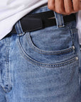 Denim short oversize