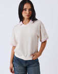 Polo en maille texturée Classy