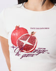 T-shirt manches courtes Pomegranate Explosion