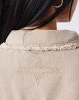 Veste courte Frayed