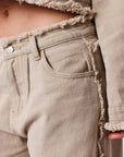 Pantalon en denim Frayed