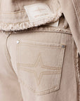 Pantalon en denim Frayed