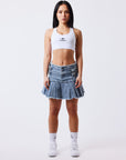 Denim Jupe Frayed