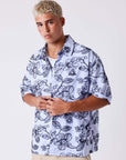 Chemise manches courtes Street bloom