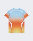 T-shirt manches courtes dégradé