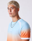 T-shirt manches courtes dégradé