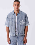 Veste en denim courte Idea