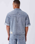 Veste en denim courte Idea