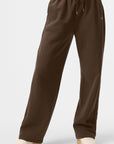 Pantalon de survêtement Accolade coupe droite – Espresso