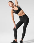 Legging Airlift Line Up taille haute 7/8 – Noir